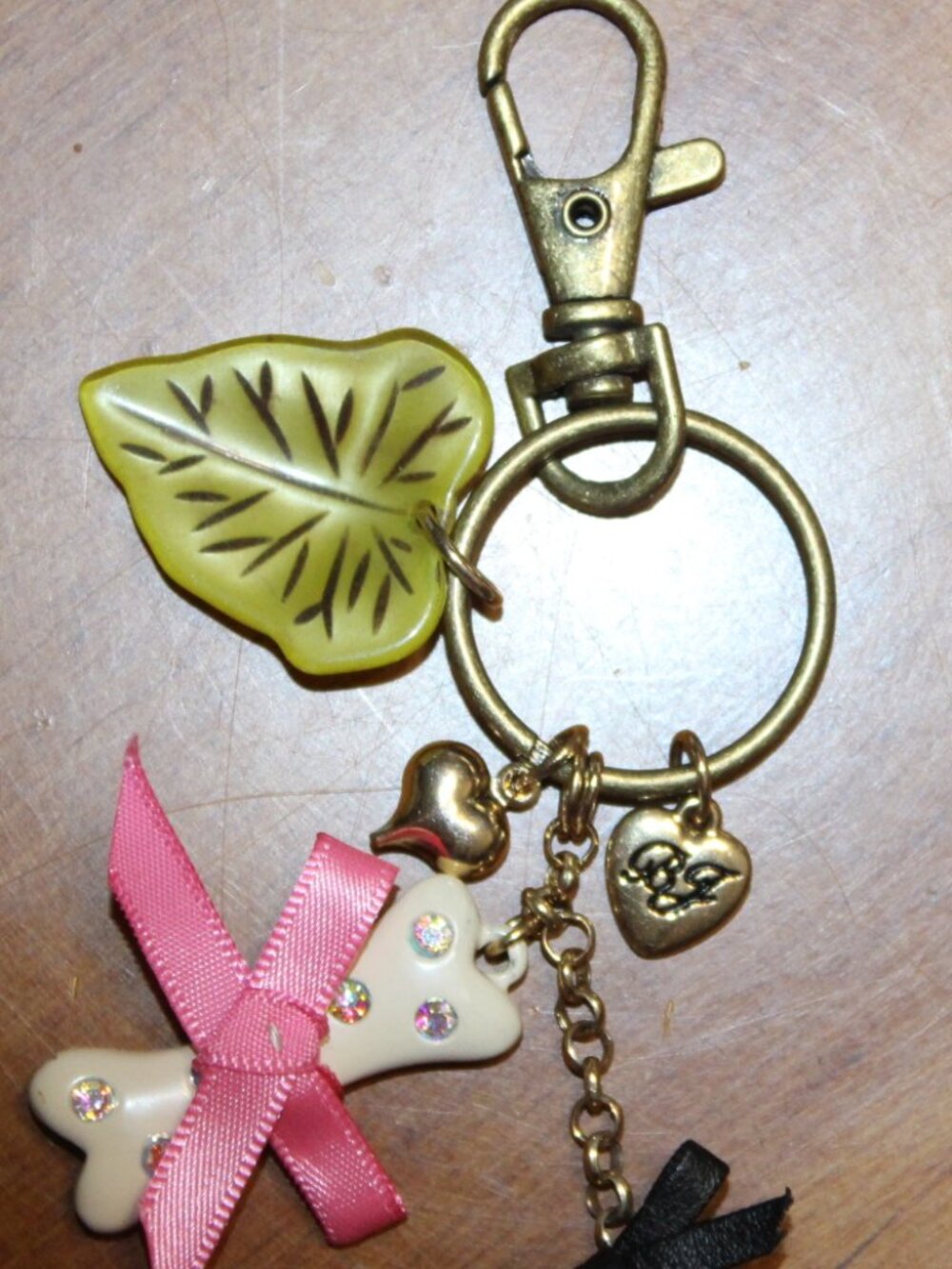 NWOT Betsey Johnson Monkey bag charm/key chain FUN! - Picture 6 of 11